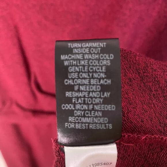 NWT Torrid Red Black Super Soft Plush Dark Red Wrap Waist Skater Dress Size 3X - Picture 7 of 8